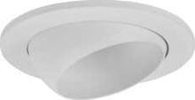 Load image into Gallery viewer, Monument Gidds 298910 298910 Recessed Lighting Universal 4&quot; Eyeball With White Trim Ring
