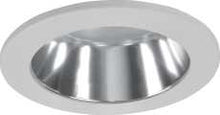 Load image into Gallery viewer, Monument Gidds 298908 298908 Recessed Lighting Universal 4&quot; Alzak Baffle Chrome Reflector With White
