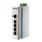 Ethernet Modules 5-port GbE with 4Port PoE Unmanaged Ethernet Switch, Power Input:24Vdc, -10~60C
