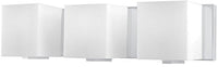 Alico Industries BV743-10-15 Vanity-Lighting-fixtures, 4.8 x 1 x 18, Chrome/White