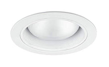 Load image into Gallery viewer, Nicor Lighting 6 Inch White Airtight Cone Baffle Trim (17548 A)
