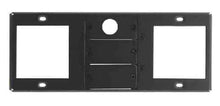 Load image into Gallery viewer, Kramer TBUS-6 Insertion Plate for 2 Power 220VAC Includes 2 T6F-23 Electric Silver Blind Tops, Black
