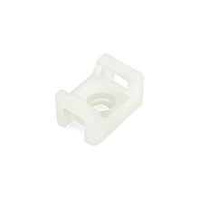 Load image into Gallery viewer, QualGear CM2-W-100-P Cable Tie Mount, White
