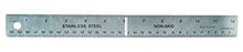 Load image into Gallery viewer, Helix Dead Length 30cm 12 inch Steel Folding Ruler
