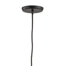 Load image into Gallery viewer, Elk 406-1FR1-Light Pendant in Dark Rust and Fire Red Glass
