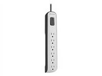 Belkin Essential Surge Protector - Surge suppressor - 1.875 kW - 6 output connector(s)