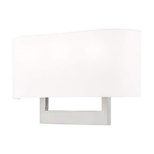 Load image into Gallery viewer, Livex Lighting 42402-91 ADA Wall Sconce, Brushed Nickel
