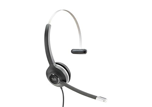 Cisco Headset 531, Wired Single On-Ear Quick Disconnect Headset with RJ-9 Cable, Charcoal, 2-Year Limited Liability Warranty (CP-HS-W-531-RJ=)
