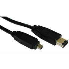 TecNec 6-Pin to 4-Pin FireWire Cable 6Ft