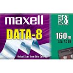 Maxell 3.5/7GB 8MM 160M Cartridge HS-8/160 Helical Scan (1-Pack)