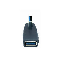 Load image into Gallery viewer, FASEN USB 3.0 90 Degree Angle Male to Female Adapter Black
