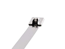 Load image into Gallery viewer, 12 Inch Standard 316 Stainless Steel Cable Tie - 100 Pack
