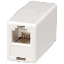 Load image into Gallery viewer, RJ11 Modular Inline Coupler Reverse, White
