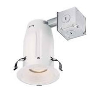 Commercial Electric 3 in. White Baffle Recessed Kit