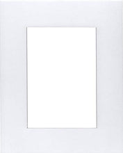 Load image into Gallery viewer, Pack of 5 18x24 White Mats with White Core Bevel Cut for 12x18 Pictures
