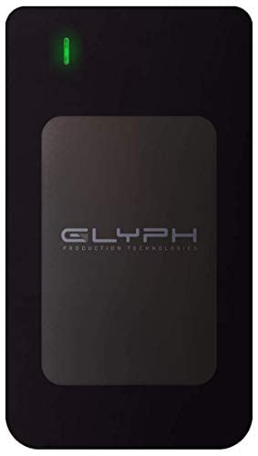 Glyph Atom RAID SSD (External USB-C, USB 3.0, Thunderbolt 3) (4TB, Black)