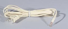 Load image into Gallery viewer, B&amp;P Lamp Ivory Lamp Cord, 8 Foot Long SPT-1 Wire, UL Listed
