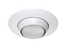 Load image into Gallery viewer, Nicor Lighting 6 Inch White Recessed Eyeball Trim Designed For 6 Inch Housings (17506 Wh)
