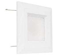 Load image into Gallery viewer, Westgate 15 Watt 6&quot; Inch Recessed Lighting Kit with Baffle Trim - Square Shaped LED Retrofit Downlight - Premium Dimmable Light Fixture - Best Ceiling Lights - ETL Listed (3000K Soft White 1 Pack)
