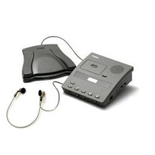 Load image into Gallery viewer, Dictaphone 3745 ExpressWriter Micro Cassette Desktop Transcription Unit with Deluxe Headset &amp; Foot Control
