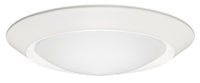 Juno Lighting Group 6101-WH 614 BBL Beveled Frame with Frosted Dome Lens, 6-Inch, White