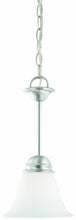 Load image into Gallery viewer, Thomas Lighting SL891578 Bella Collection 1 Light Mini-Pendant, Brushed Nickel
