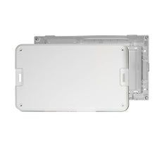 Load image into Gallery viewer, Legrand - OnQ, Cable Management, Structured Media Enclosure, In-Wall Enclosure for MDU, Screw-On Cover, 8 inch, Glossy White, EN0800
