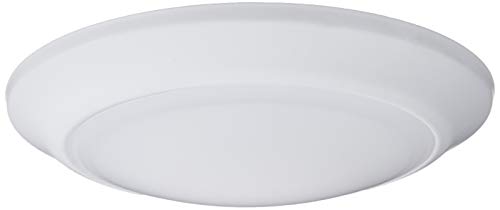 Westinghouse Lighting 6323300 LED Indoor/Outdoor Dimmable Surface Mount Wet Location, White Finish with Frosted Lens