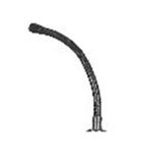 Load image into Gallery viewer, GSN - 13&quot; Flexible Gooseneck Mount Assembly - Black
