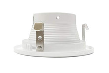 Load image into Gallery viewer, Nicor Lighting 4 Inch White Baffle Trim, For 4 Inch Housings (19502 Wh)
