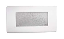 Load image into Gallery viewer, NICOR Lighting 10 inch Textured Glass Step Light Faceplate Cover (15812COVER)
