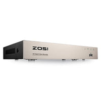 ZOSI H.265+ 8Channel 5MP Lite Hybrid 4-in-1 Analog/AHD/TVI/CVI Surveillance Video Recorders Standalone CCTV DVR System for 720P, 1080P Security Cameras, Remote Access, Motion Detection, No Hard Drive