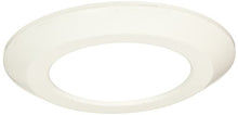 Load image into Gallery viewer, HALO SLD6TRMWH Paintable Trim Ring for SLD6 Series LED Disk Light, 6&quot;, White
