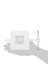 Load image into Gallery viewer, WAC Lighting HR-2LED-T709N-W-WT Tesla - LED 2-Inch Open Square Trim, 26-Degree Beam Angle, 3000K
