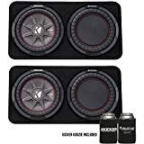 Load image into Gallery viewer, Kicker 43TCWRT102 CompRT10 10-inch (30cm) Subwoofer in Thin Profile Enclosure, 2-Ohm Bundle
