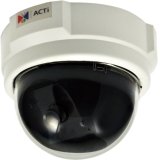 ACTI CORP Network Surveillance Camera - Dome - Color - 1 MP - 1280 x 720 - Fixed iris - Fixed Focal - LAN 10/100 - MJPEG, H.264 - PoE