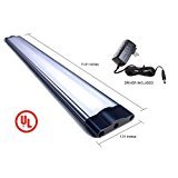 Load image into Gallery viewer, Infinity Green Lighting IG-SFLB12N-60K-Kit1 12&quot; 3W Ultra Thin LED Under Cabinet Linear light Kit 6000K,Without Switch,Linkable
