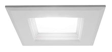 Load image into Gallery viewer, NICOR Lighting 5 inch White Square LED Recessed Downlight in 2700K (DQR5-10-120-2K-WH-BF)
