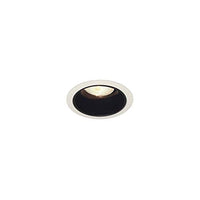 Juno Lighting Group 27 B Wh Tapered Downlight Cone 75 Watts, 6 Inch, White Trim With Black Alzak