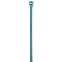 Load image into Gallery viewer, Thomas &amp; Betts TYZ525M Ty-Rap Cable Tie 1.750 Inch Bundle Dia 0.184 Inch x 7.310 Inch 50 lb Tensile Strength Fluoropolymer Aqua
