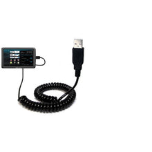 Load image into Gallery viewer, Gomadic USB Charging Data Coiled Cable for The Arnova 10c G3 Will Charge and Data sync with one Unique TipExchange Enabled Cable
