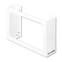 Load image into Gallery viewer, White Enamel Disposable Glove Dispenser, Three-Box, 18w x 3 3/4d x 10h
