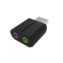 Load image into Gallery viewer, Sabrent USB External Stereo Sound Adapter for Windows and Mac. Plug and Play No Drivers Needed. (AU-MMSA)
