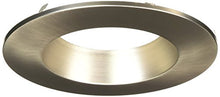 Load image into Gallery viewer, Halo RL4TRMSN Trim Ring for RL460WH Series LED Retrofit, 4&quot;, Satin Nickel
