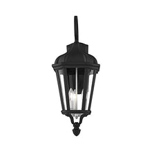 Load image into Gallery viewer, Livex Lighting 76192-07 Morgan - 3 Light Outdoor Wall Lantern, Bronze Finish with Clear Glass
