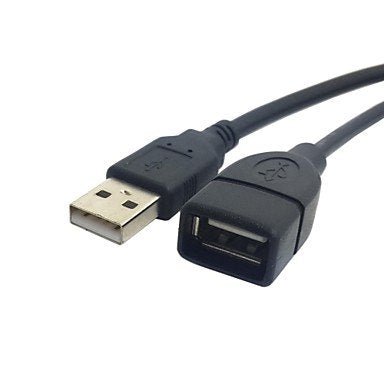 FASEN USB 2.0 A Male to A Female Extension Extender Cable 100cm for Cell Phone & Computer & Laptop