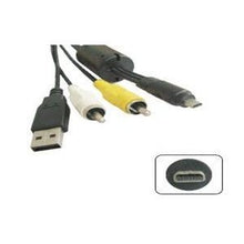 Load image into Gallery viewer, MPF Products 8 Pin Type IV USB &amp; AV Audio Video Cable Cord Lead Replacement Compatible with Select Fuji Finepix Digital Cameras (Compatible Models Listed Below).
