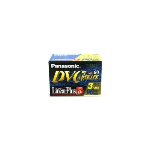 Panasonic AY-DVM60EJ MiniDV 60min/90min (LP) Data Tape Cartridge 3 Packs