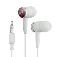 GRAPHICS & MORE Christmas Holiday Santa Making His Rounds Novelty in-Ear Earbud Headphones