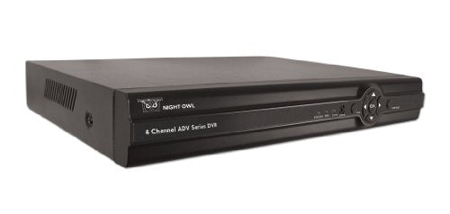 Night Owl Security ADV-DVR4-5GB 4-Channel Security System with 500GB HD and Pro Software (Black)